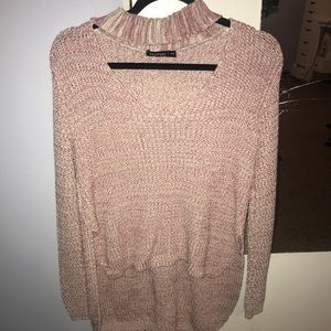 Boo cutout sweater